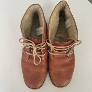 Vintage Leather Booties